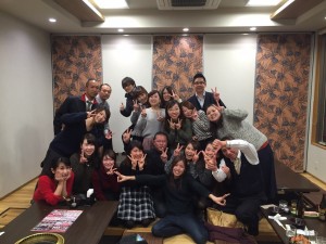 全員集合写真　忘年会