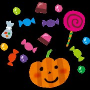 お菓子のとり方に注意🎃